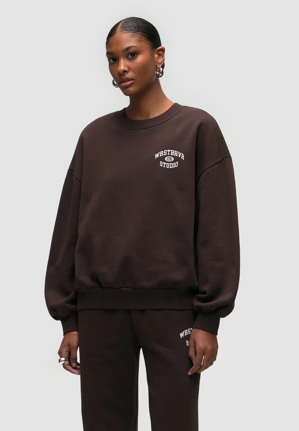 NOMI - Sweatshirt - chocolate torte