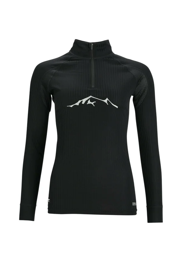 NORDIC PRO HALFZIP  - Undershirt - black