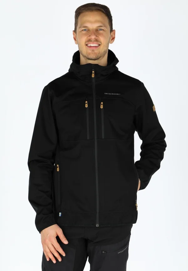 NORDKAP SOFTSHELL - Soft shell jacket - black