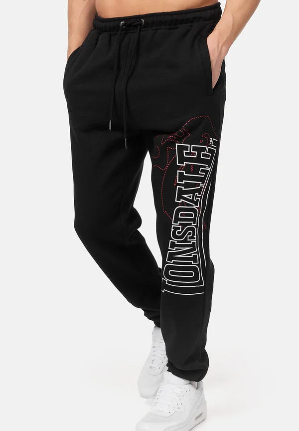 NORMALE PASSFORM DARTFORD - Tracksuit bottoms - black