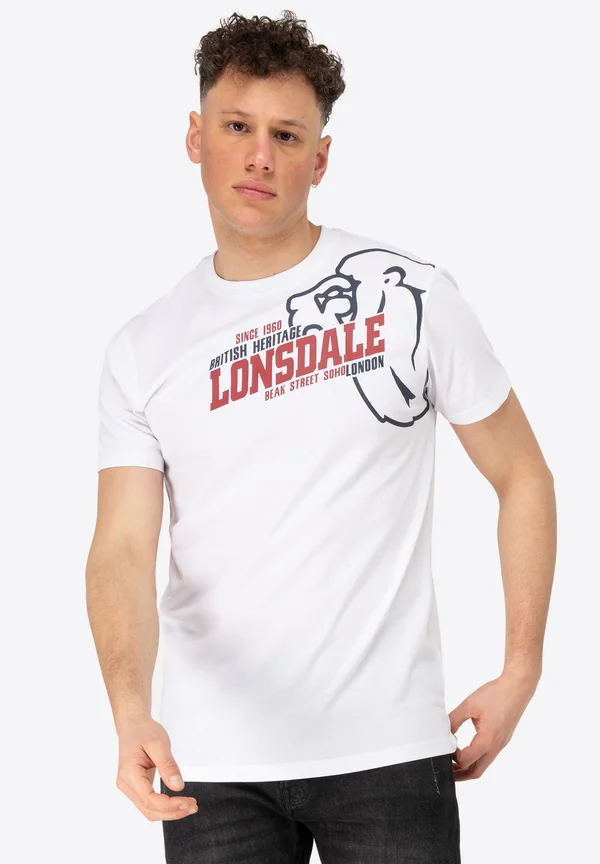 NORMALE PASSFORM WALKLEY - Print T-shirt - white