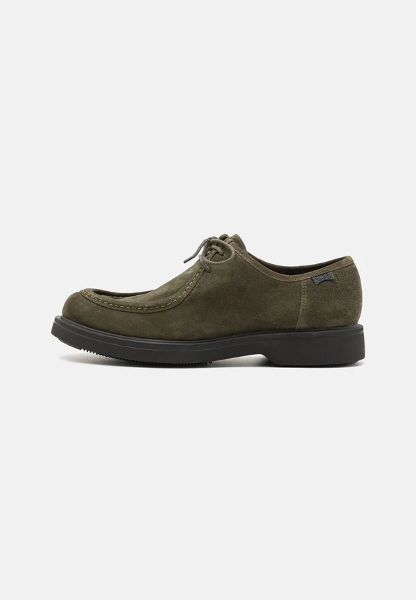 NORMAN - Casual lace-ups - dark green