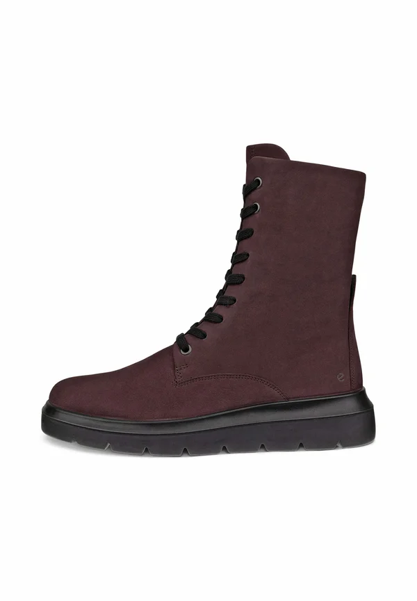 NOUVELLE - Platform boots - garnet