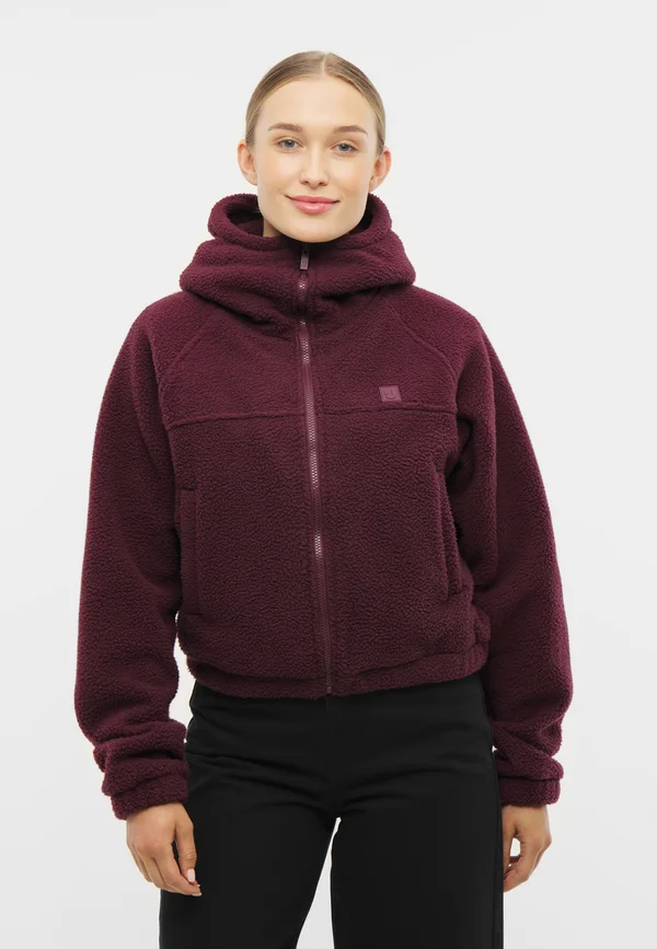 NOVA - Fleece jacket - burgundy
