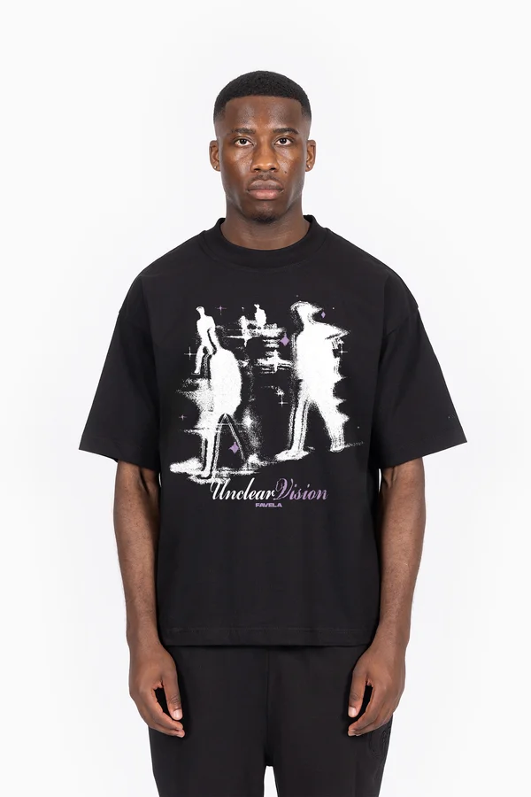 NUCLEAR VISION UNISEX - Print T-shirt - black