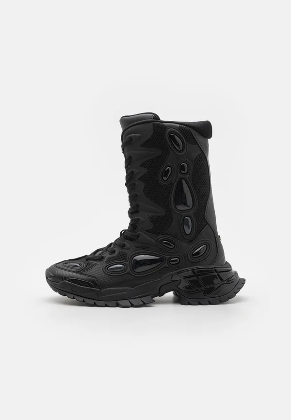 NUCLEO BOOT UNISEX - Platform boots - volcanic black