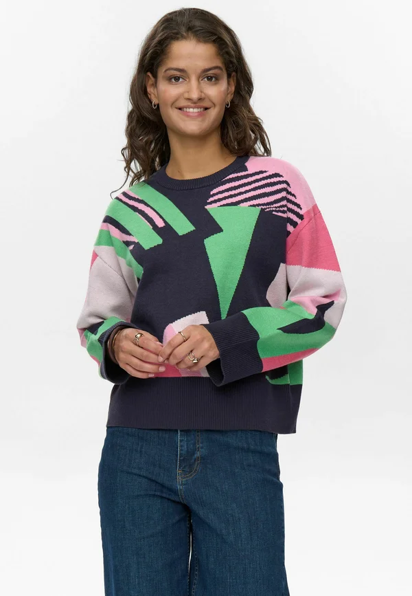 NUGRAPHI  - Jumper - dark sapphire