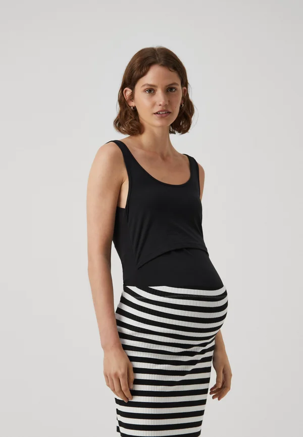 NURSING TANK MATERNITY - Top - black