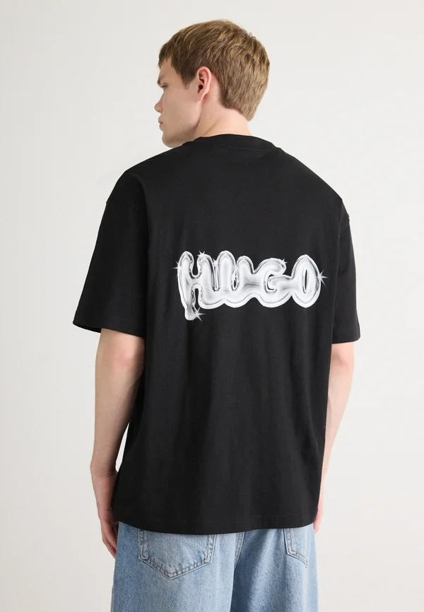 NYROTEE - Print T-shirt - black