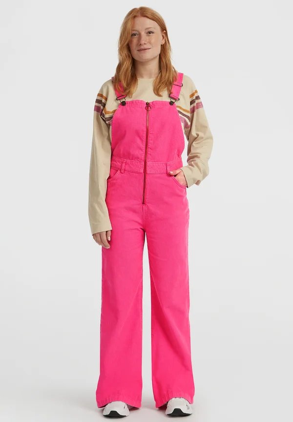 O'RIGINALS CORD DUNGAREE - Dungarees - carmine rose