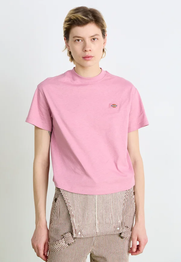 OAKPORT BOXY TEE - Basic T-shirt - lilas