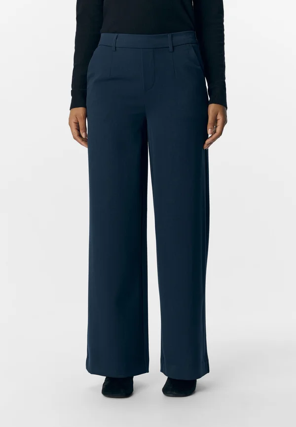 OBJLISA WIDE - Trousers - sky captain