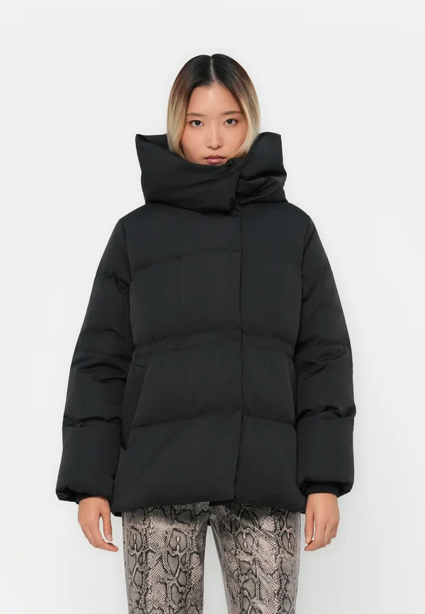 OBJLOUI JACKET - Down jacket - black
