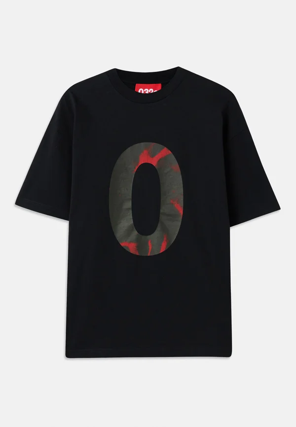 OBSESSIONS UNISEX - Print T-shirt - washed black