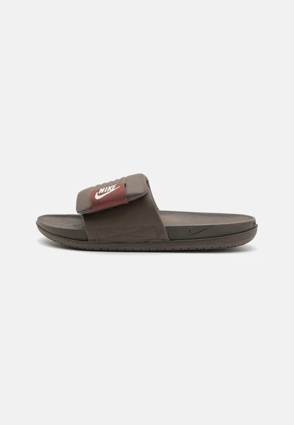 OFFCOURT ADJUST SLIDE - Mules - ironstone/coconut milk/red sepia
