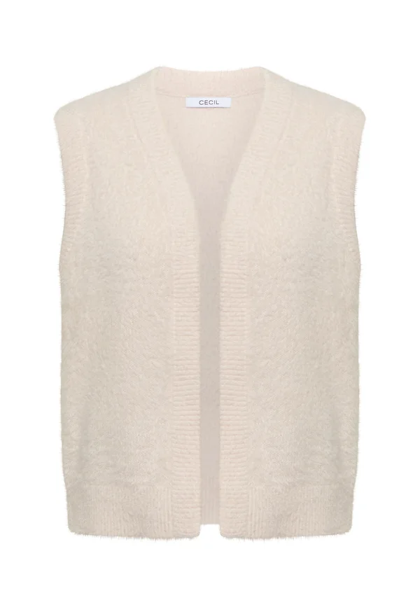 OFFENE  - Waistcoat - beige