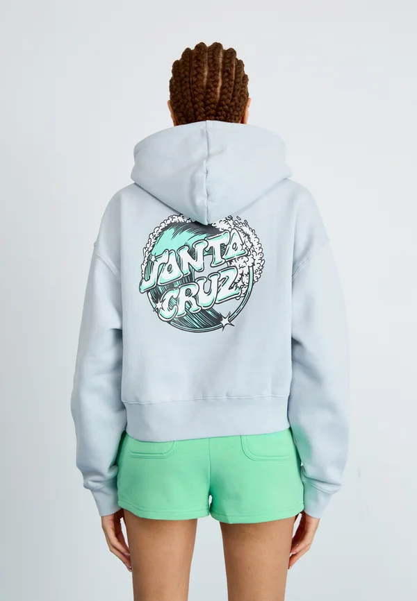 OFFSHORE DOT HOOD - Hoodie - barely blue