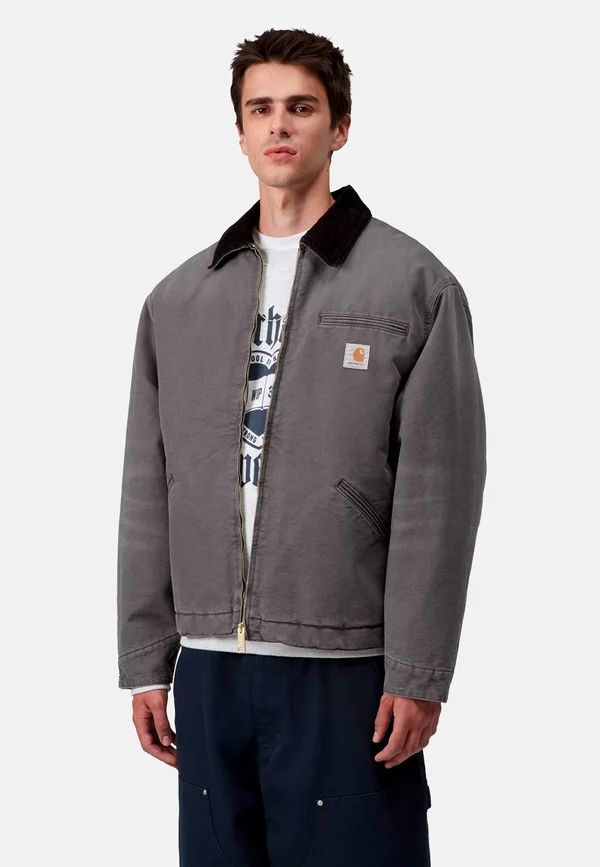 OG DETROIT - Light jacket - graphite black