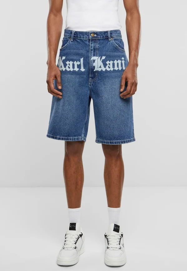 OG OLD ENGLISH - Denim shorts - vintage indigo