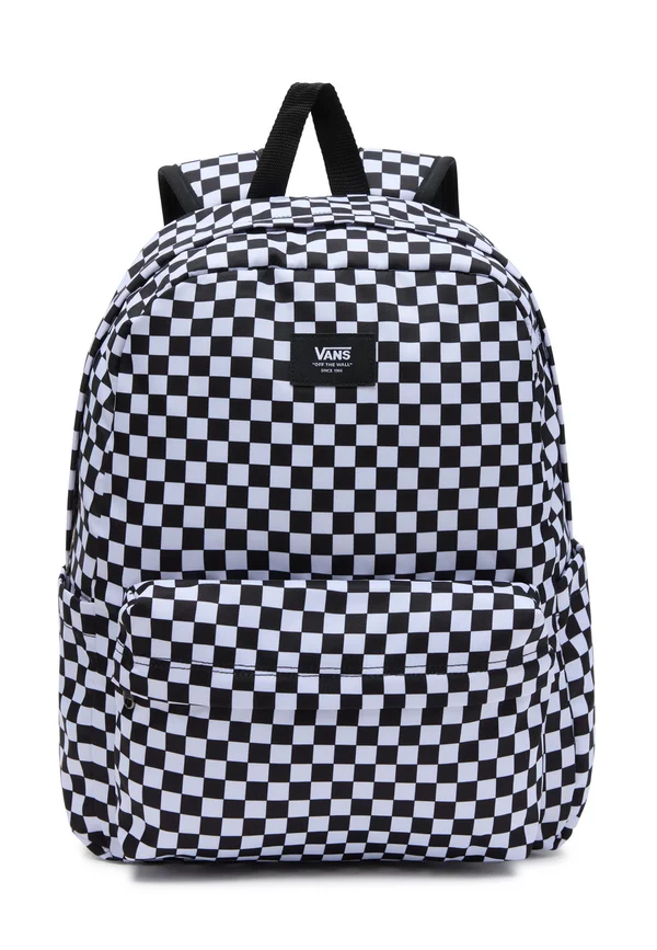 OLD CHECK - Rucksack - black white