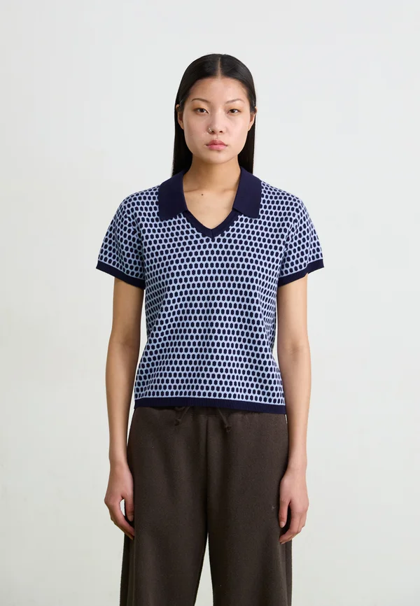 OLGA  - Polo shirt - evening blue