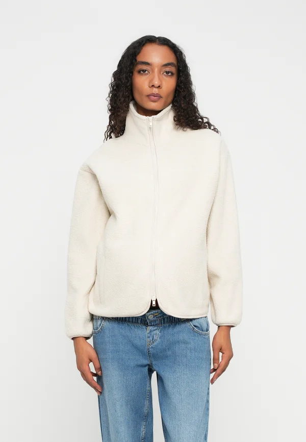 OLMMAMA 3 IN 1  - Fleece jacket - pumice stone