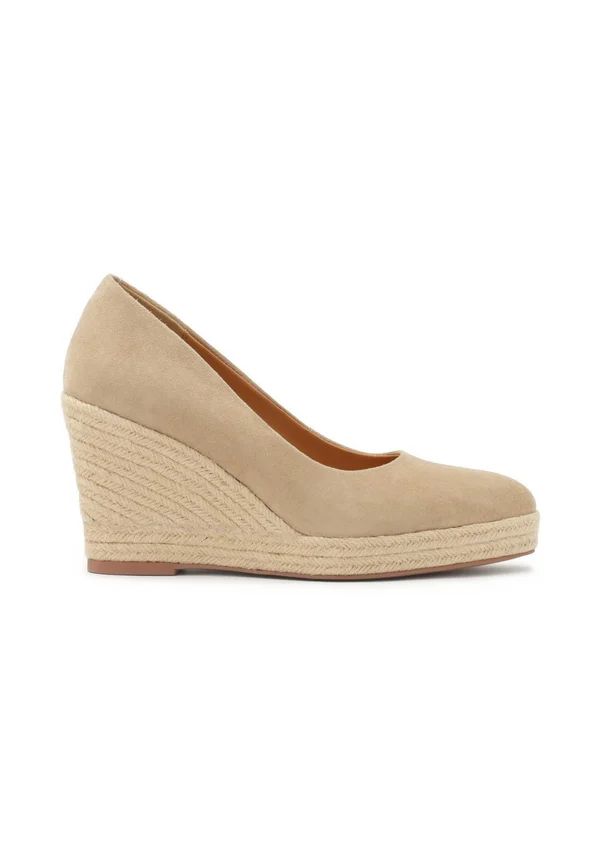 OLYMPE - Platform heels - beige