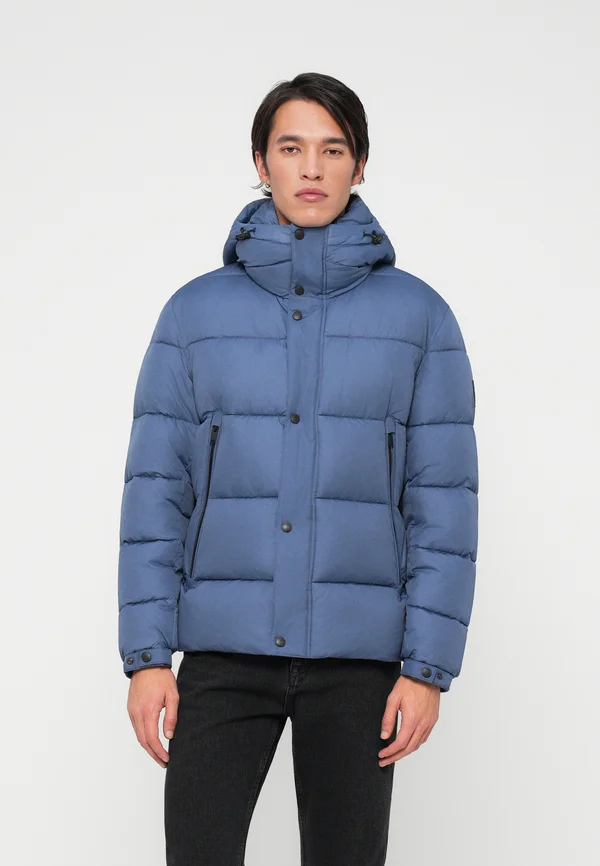 OMARIS - Winter jacket - open blue
