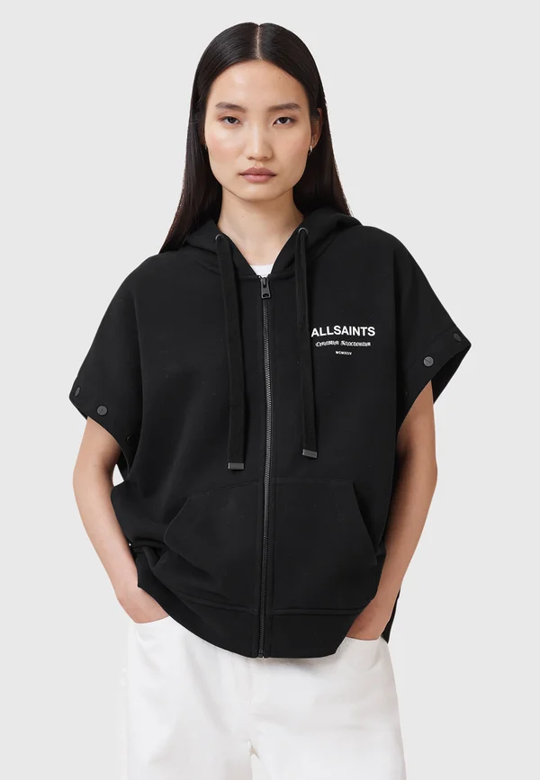 OMNIUM AMPHIA - Zip-up sweatshirt - black