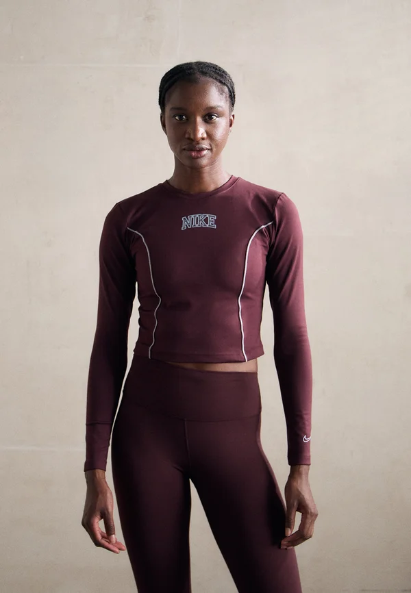 ONE - Long sleeved top - burgundy crush