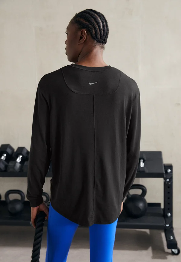 ONE RELAXED TOP - Long sleeved top - black