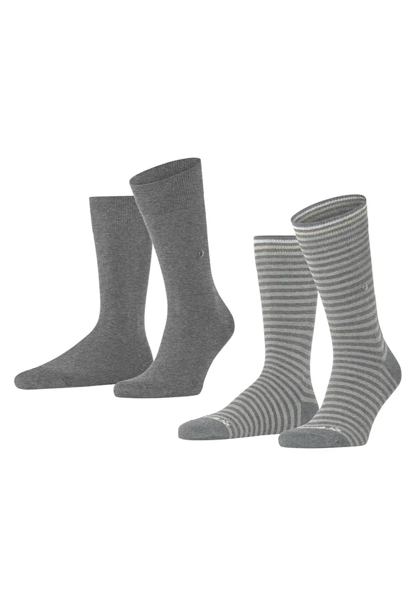 ONE SIZE EVERYDAY STRIPE SO - MIXED 2-PACK - Socks - grau