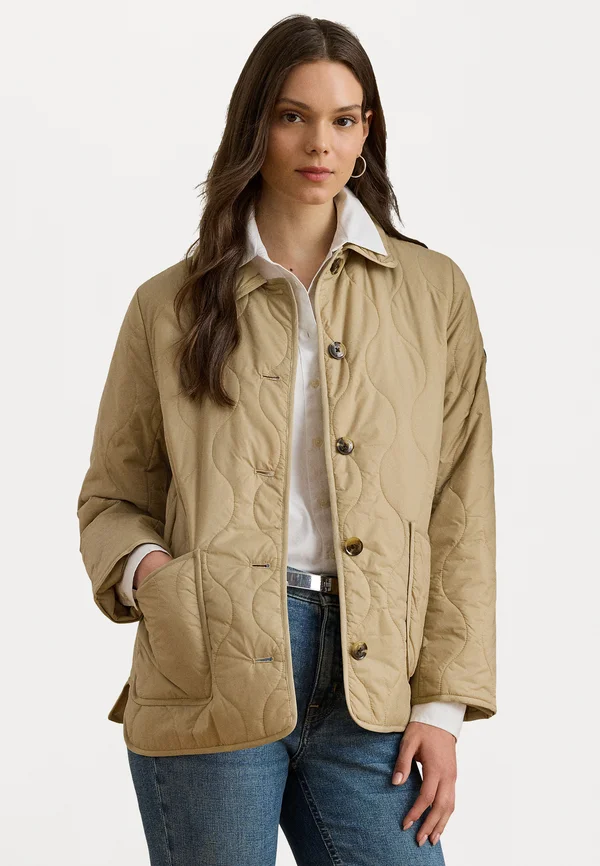ONION QUILTED JACKET - Light jacket - beige