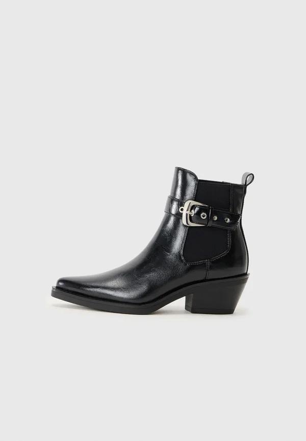 ONLAMIE 1 - Cowboy/biker ankle boot - black