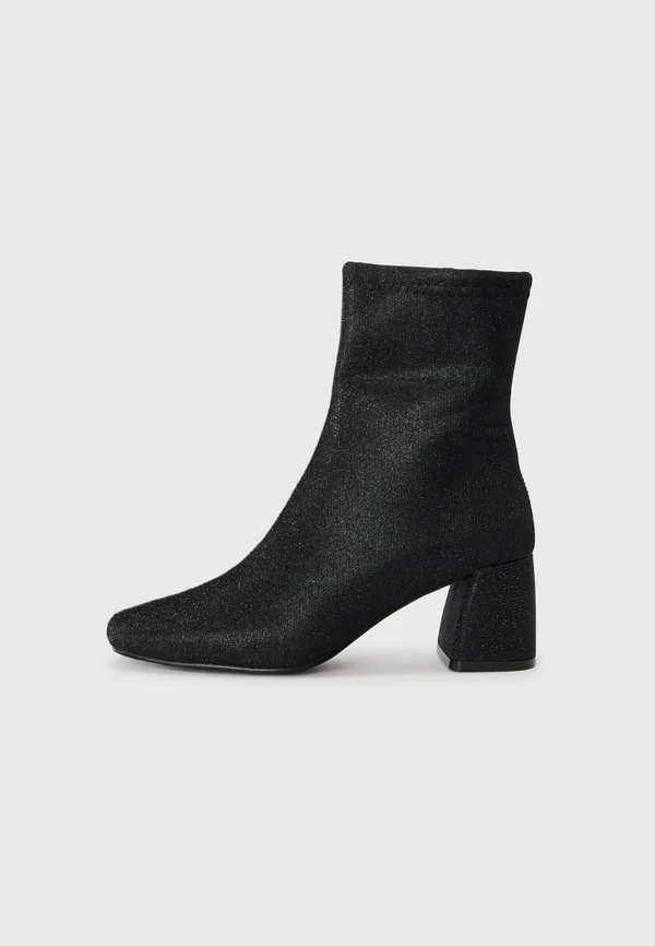 ONLBRIELLE 2 - Ankle boots - black silver-coloured