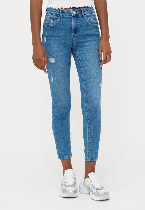 ONLDAISY PUSH UP  - Jeans Skinny Fit - medium blue denim
