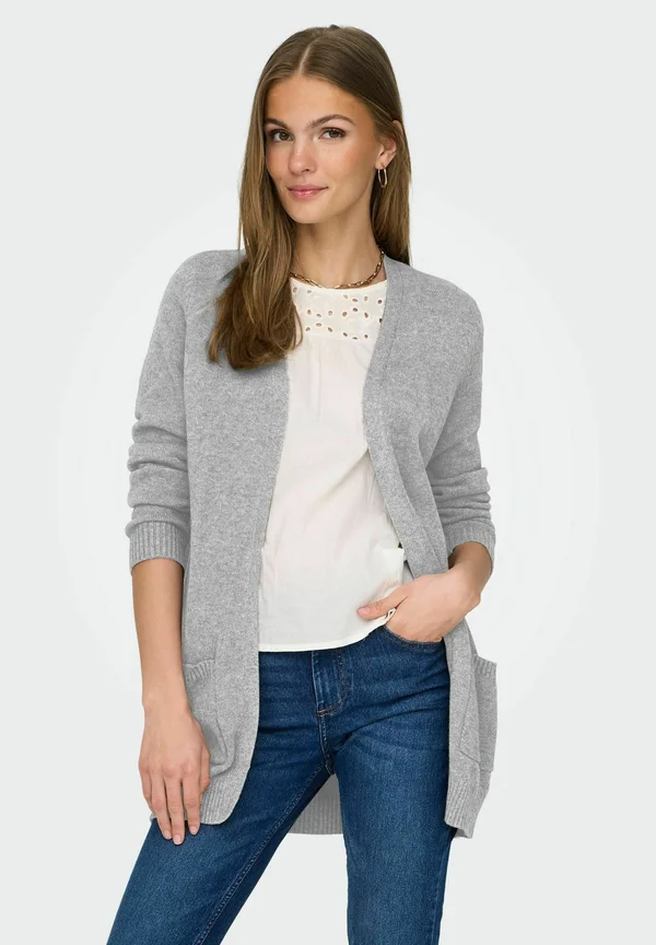ONLLESLY OPEN - Cardigan - ultimate grey
