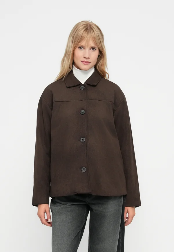 ONLLINEA JACKET - Light jacket - coffee bean