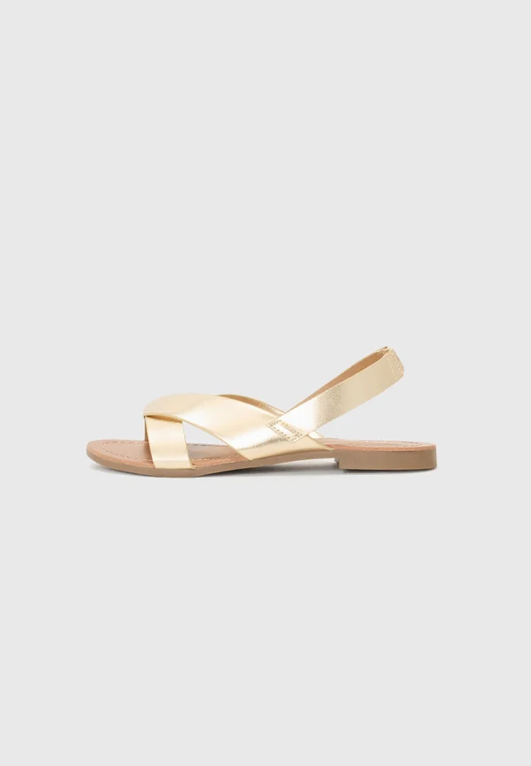 ONLMELLY - Sandals - gold-coloured