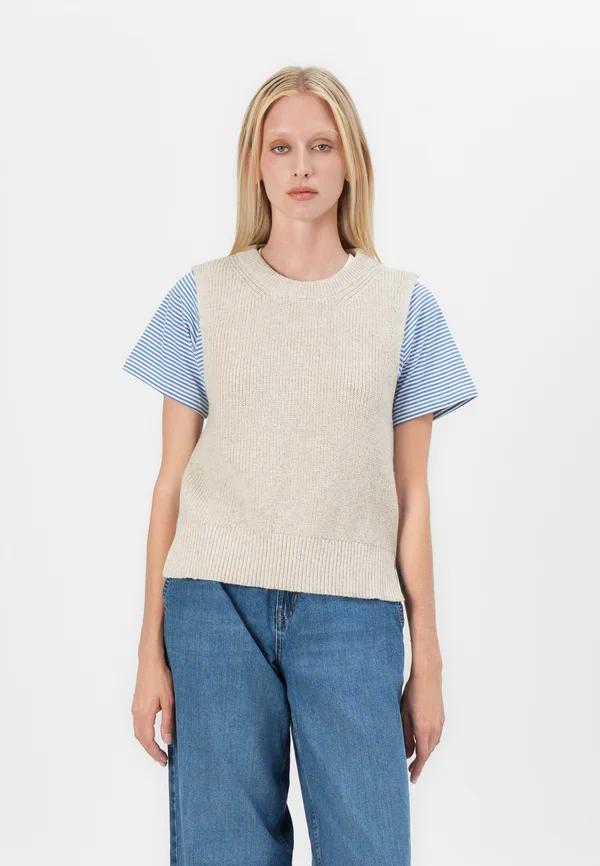 ONLPARIS LIFE - Jumper - beige