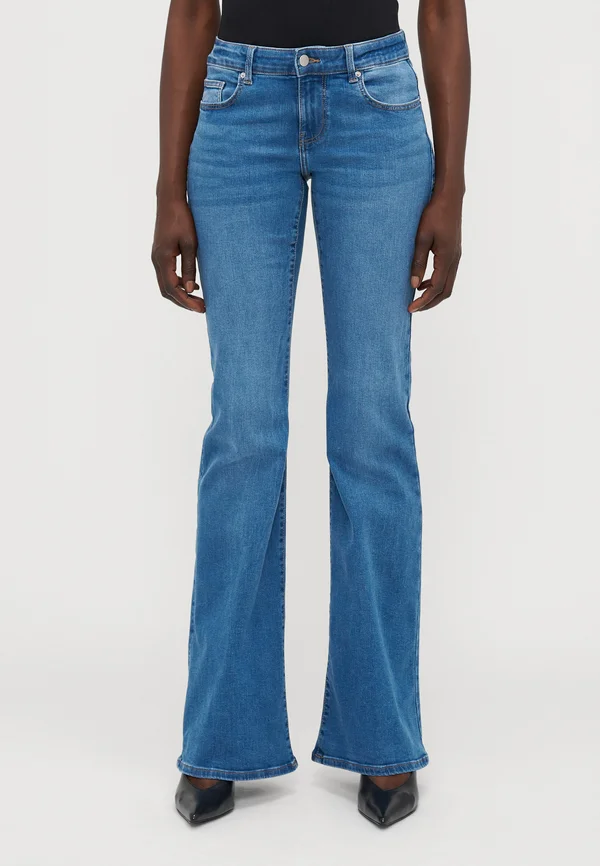 ONLTIGER  - Flared Jeans - medium blue denim