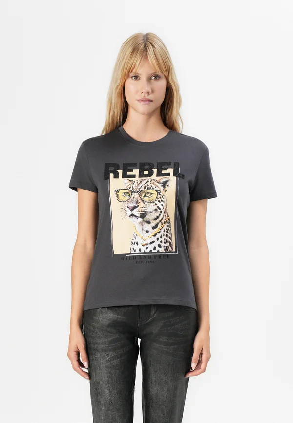 ONLVIBE - Print T-shirt - phantom