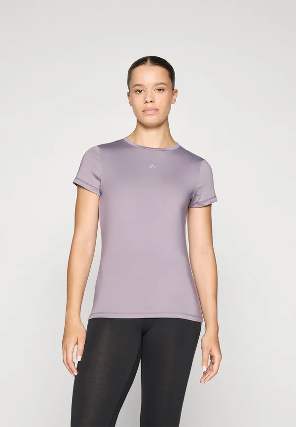 ONPBREE LIFE ON TEE - Basic T-shirt - gray ridge