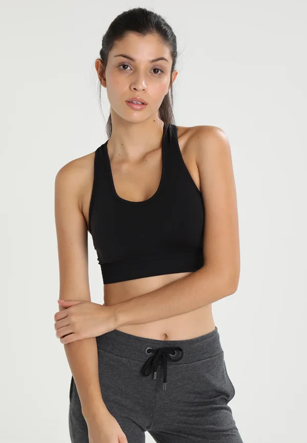 ONPDAISY-2 SEAM BRA  - Medium support sports bra - black