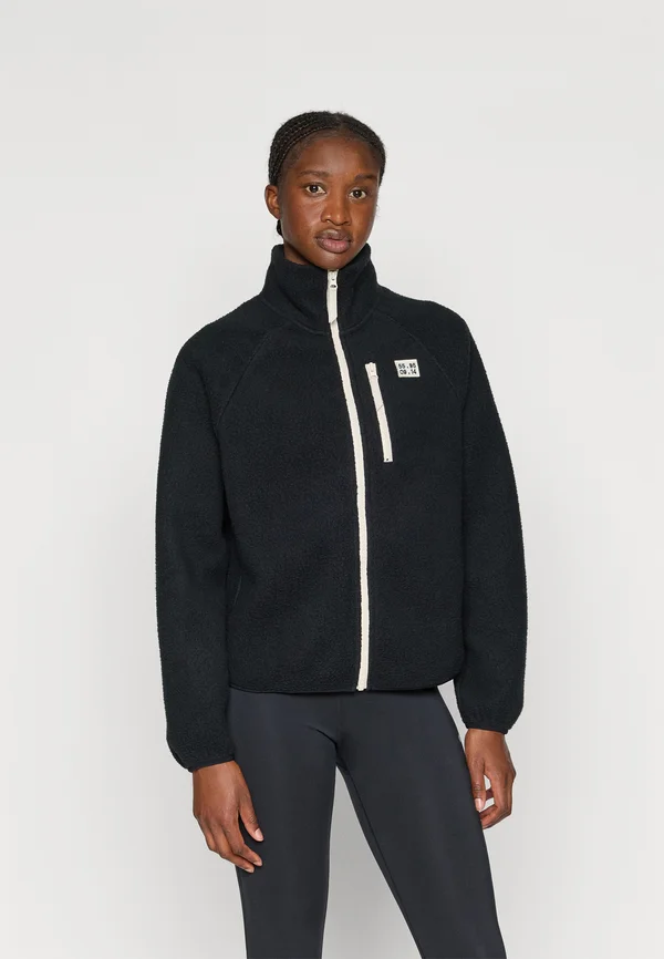 ONPMON - Fleece jacket - black