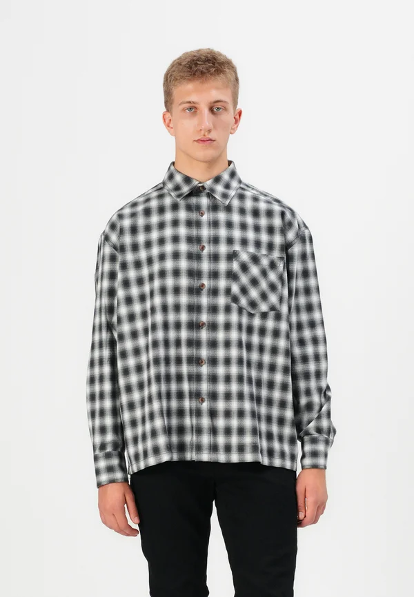 ONSELLIOT RELAXED CROPPED LS - Shirt - grey