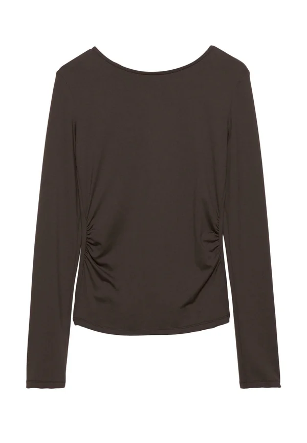 OPEN-BACK - Long sleeved top - brown