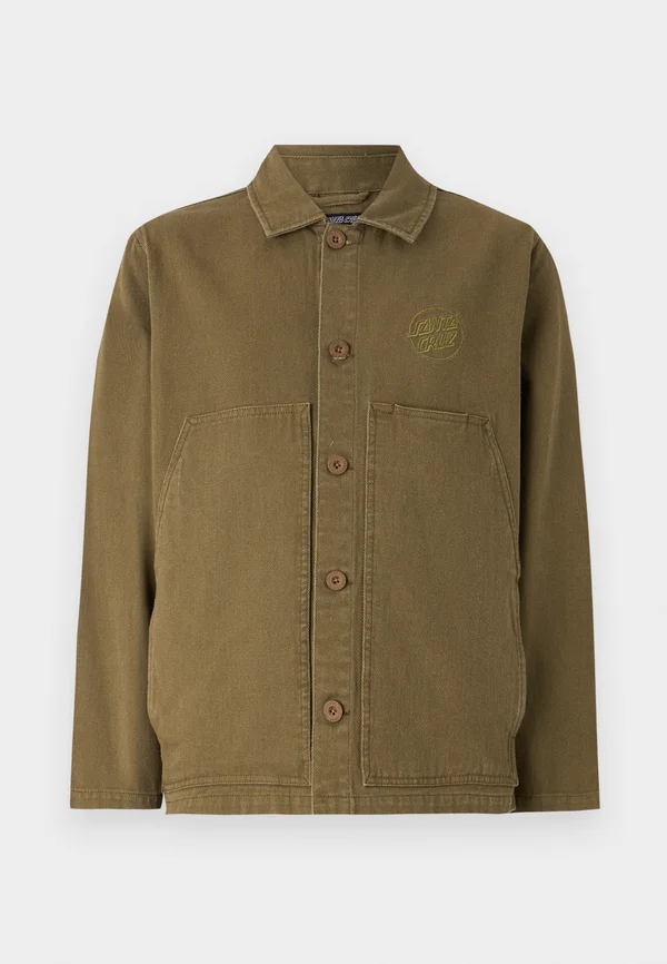 OPUS DOT WORKWEAR JACKET UNISEX - Denim jacket - uniform green