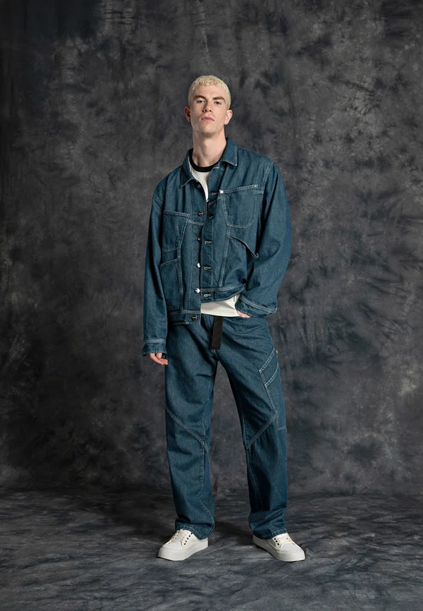 ORIGINAL JACKET UNISEX - Denim jacket - dark blue