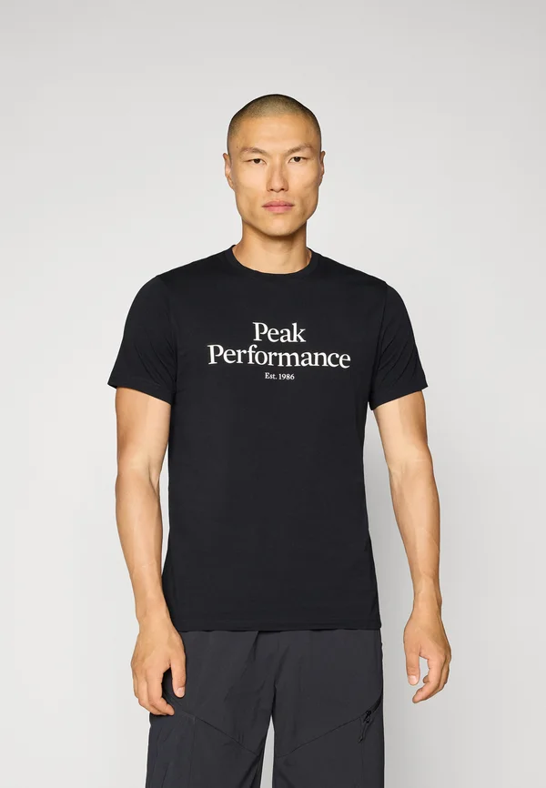 ORIGINAL TEE - Print T-shirt - black/offwhite
